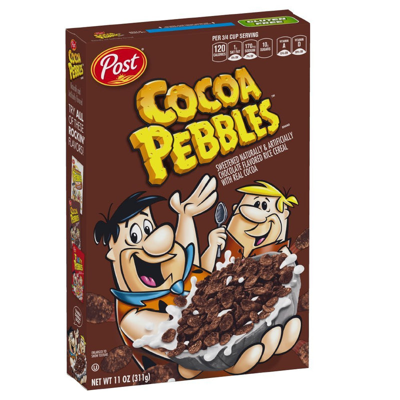 Cocoa Pebbles Gluten Free Cereal, 11 Ounce (Pack of 12) Via Amazon