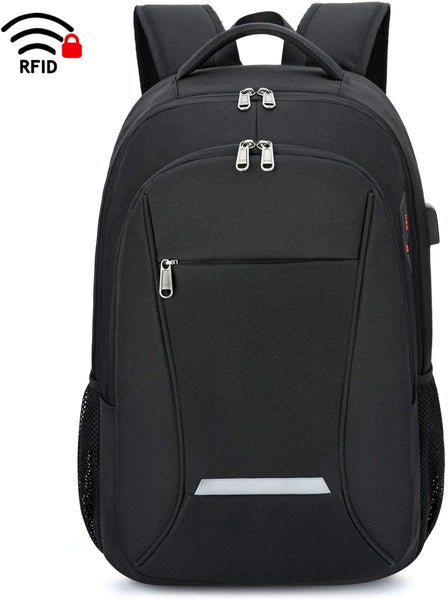 Laptop Backpack with USB Charging Port Via Amazon