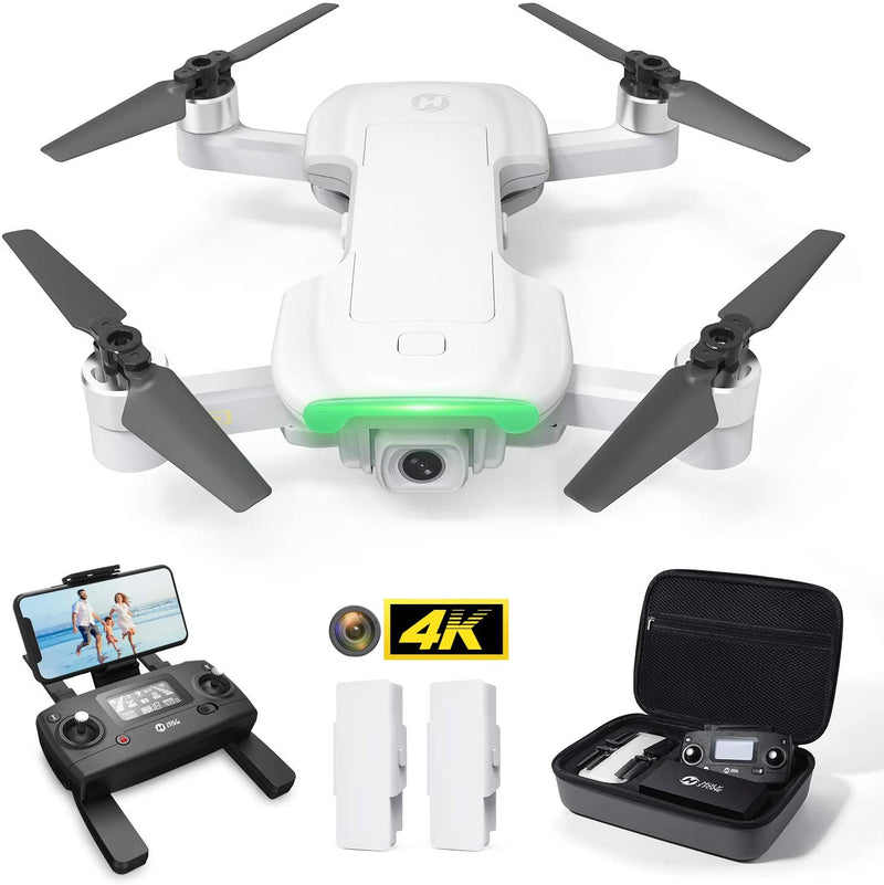 Holy Stone HS510 GPS Brushless Motor Drone w/ 4K UltraHD Camera, Remote, Extra Batteries