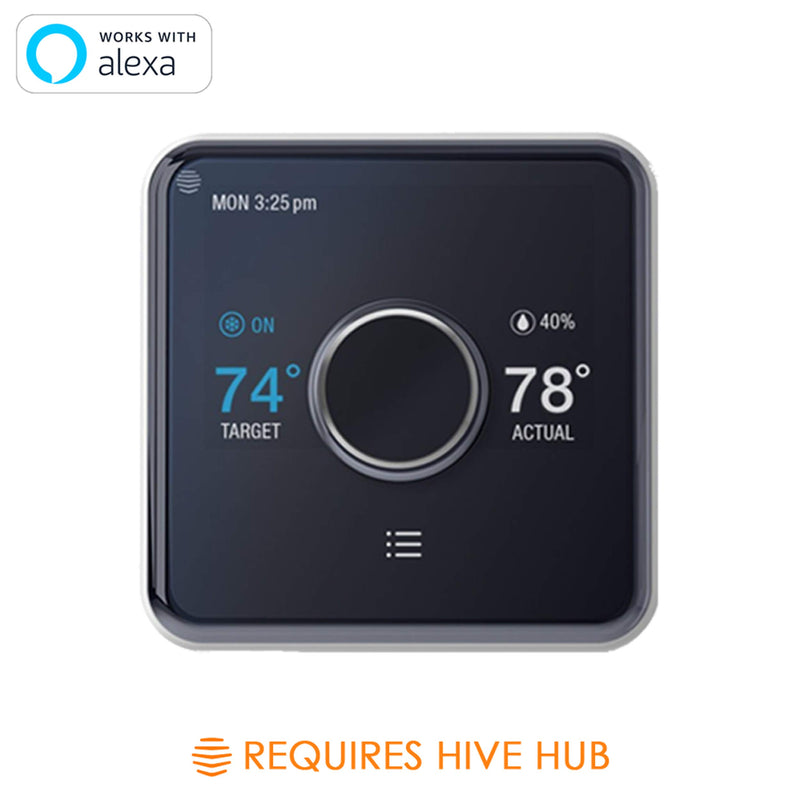 Hive Smart Home Thermostat, Works with Alexa & Google Home, Via Amazon