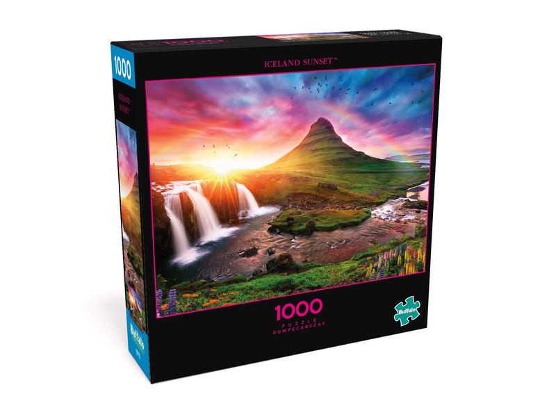 Iceland Sunset - 1000 Piece Jigsaw Puzzle Via Amazon