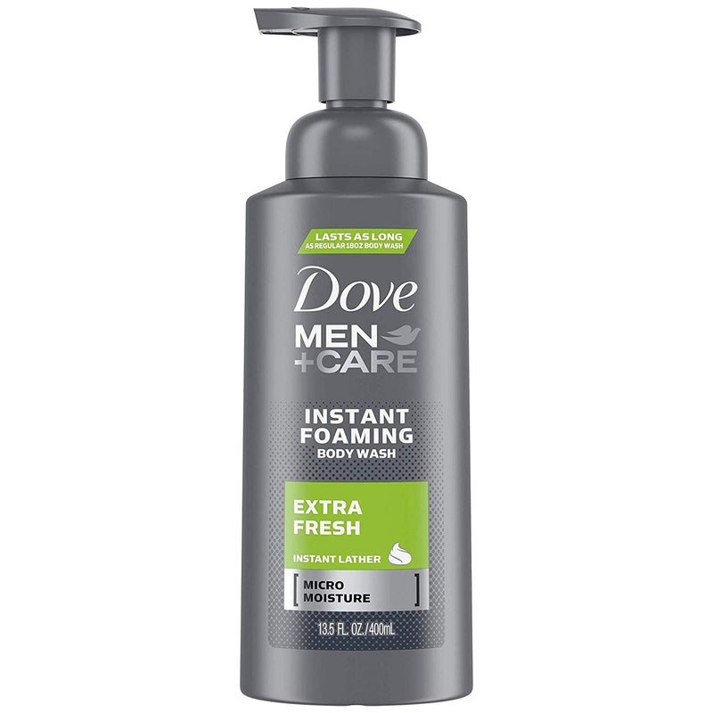 Dove Men+care Foaming Body Wash, Extra Fresh, 13.5 Ounce Via Amazon