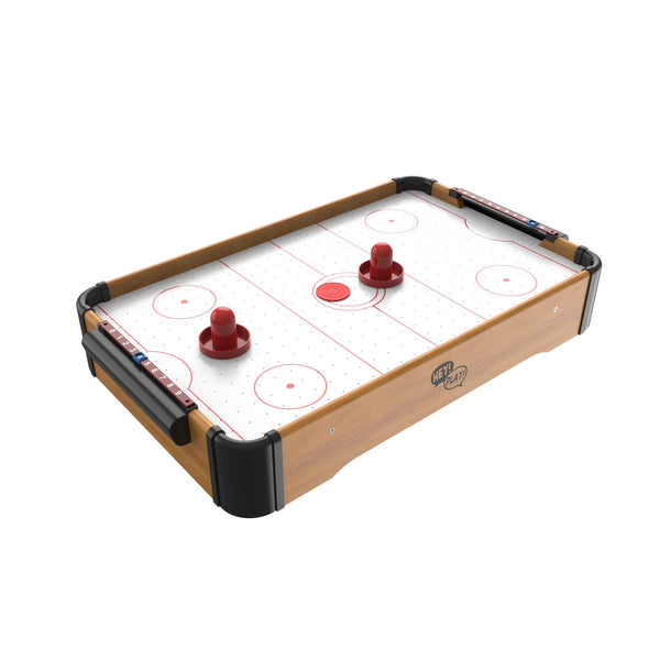 Mini Arcade Air Hockey Table - Battery-Operated Via Amazon