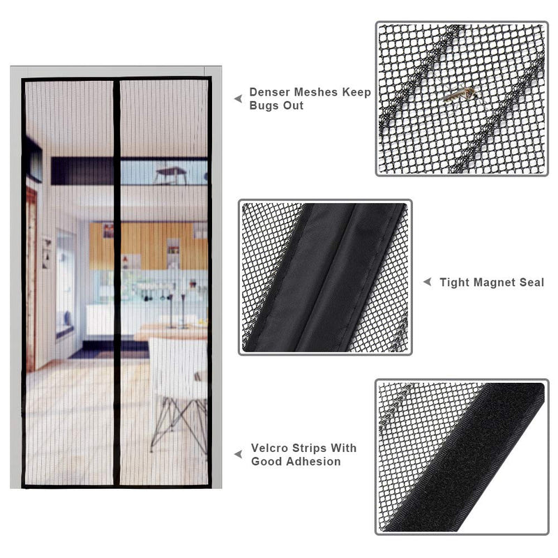 Magnetic Screen Door Via Amazon