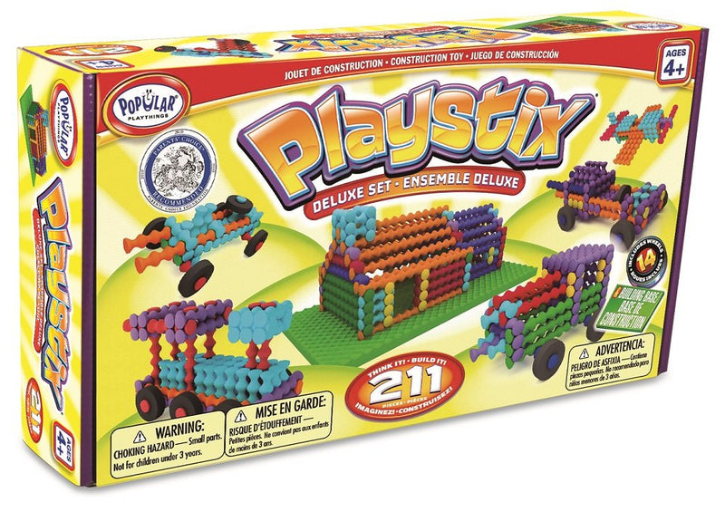 Popular Playthings Playstix Deluxe Set (211 pieces) Via Amazon