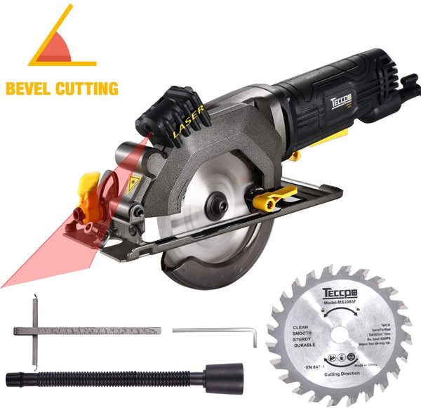 Compact Circular Saw with Laser Guide Via Amazon