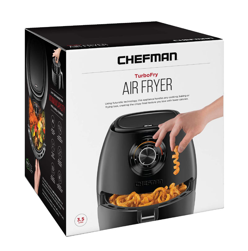 Chefman TurboFry 3.6 Quart Air Fryer Oven w/ Dishwasher Safe Basket Via Amazon