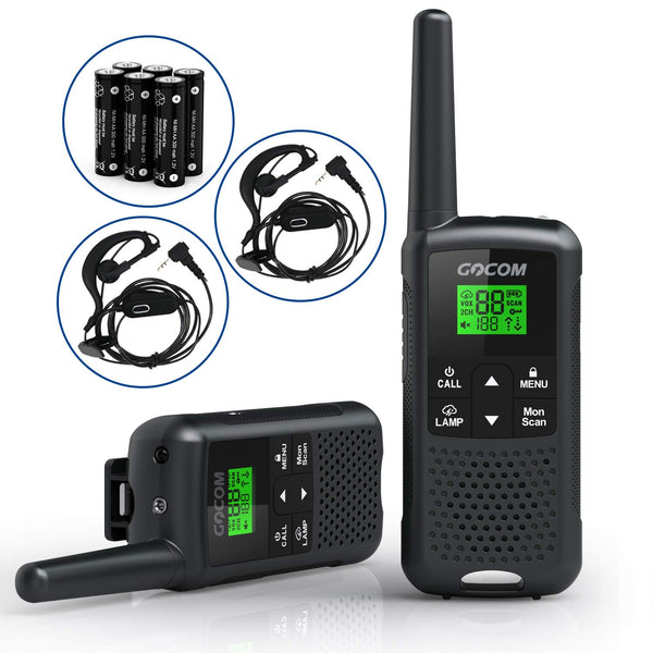 Gocom USB Rechargeable Two-Way Walkie Talkies Via Amazon