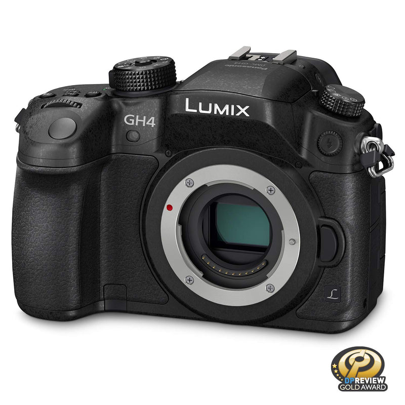 PANASONIC LUMIX GH4 Body 4K Mirrorless Camera, 16 Megapixels, 3 Inch Touch LCD, Via Amazon