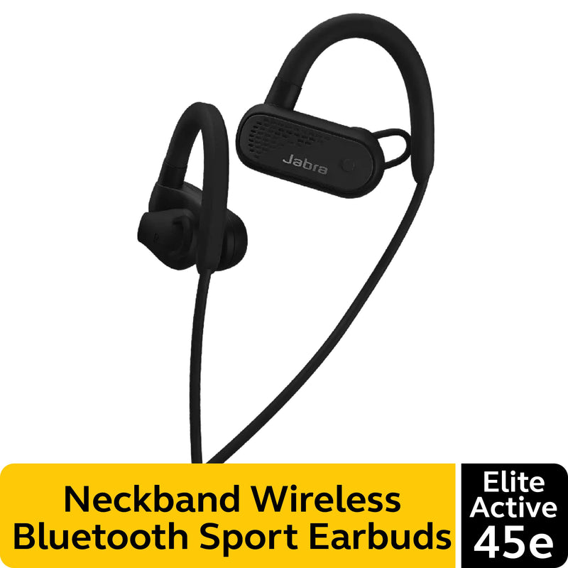 Jabra Elite Active 45e Wireless Sports Earbuds, Long Battery Life Via Amazon