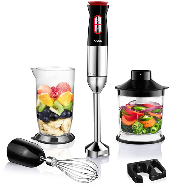 4-in-1 Immersion Stick Blender Via Amazon