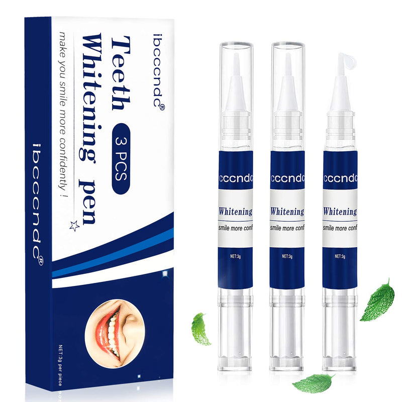 Teeth Whitening Pen (3 Pack), 20 Times Uses, Effective Via Amazon