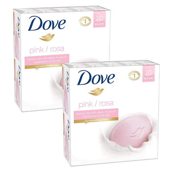 20 Bars Dove Beauty Bath Soap 3.75 oz Via Amazon