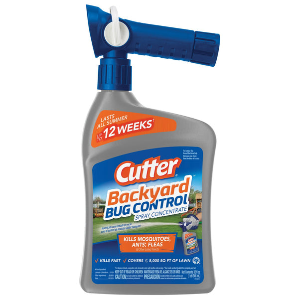 32oz Cutter Backyard Bug Control Spray Concentrate Via Amazon