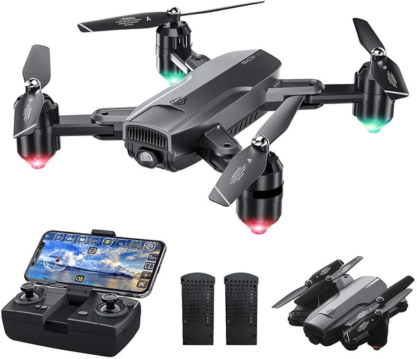 Dragon Touch Foldable WiFi Drone with Camera Via Amazon