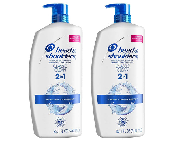 Head and Shoulders 2 in 1 Shampoo and Conditioner Via Amazon