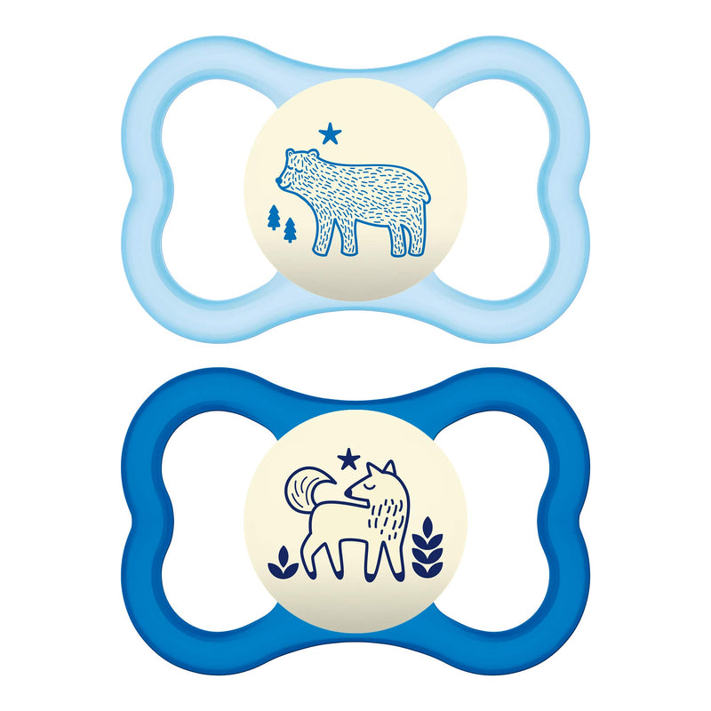 MAM Air Night Pacifiers 2 pack Via Amazon