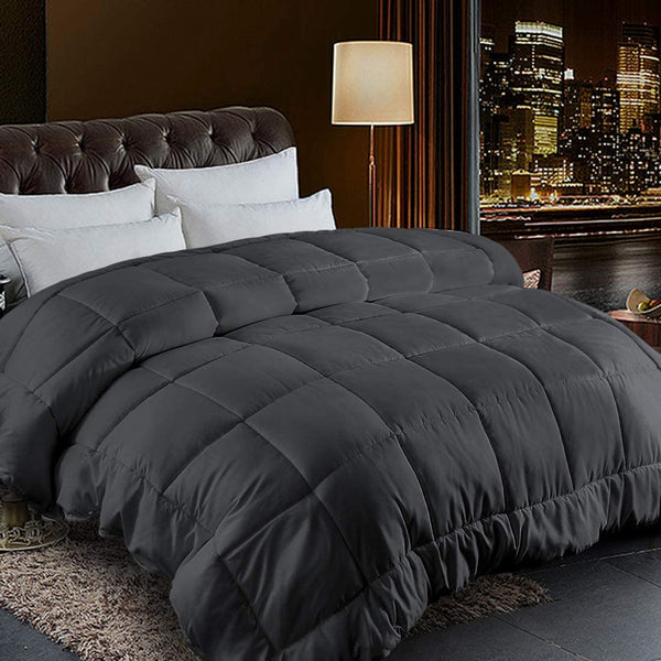 All Season Reversible Down Alternative Comforter Via Amazon