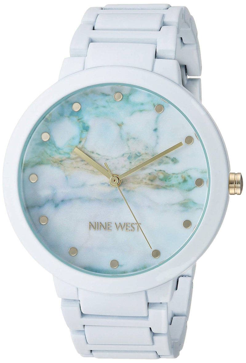 Nine West Women's Rubberized Bracelet Watch Via Amazon