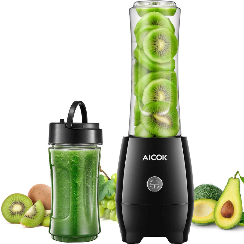 Personal Smoothies Blender with 20oz BPA Free Travel Sport Bottle Via Amazon