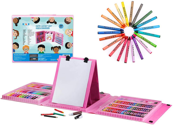 208 Piece H & B Kids Art Supplies Via Amazon