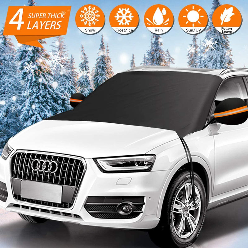 Windshield Snow Ice Cover Via Amazon