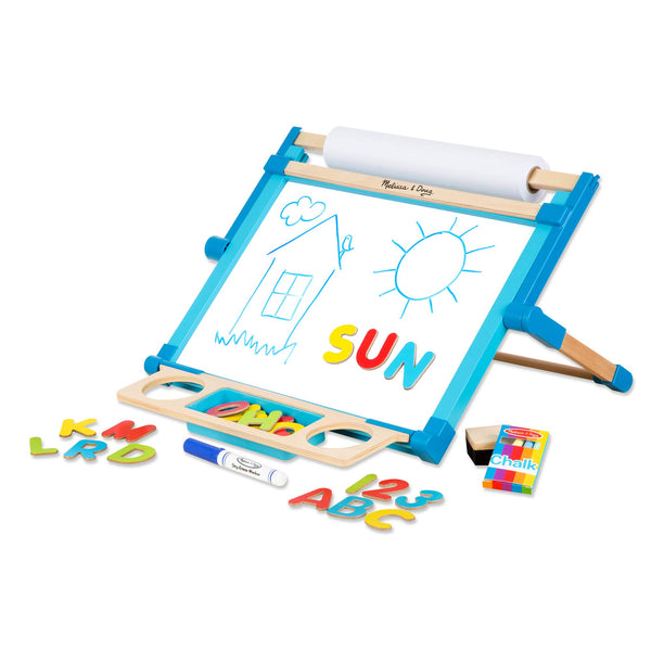 Melissa & Doug Deluxe Double-Sided Tabletop Easel (Arts & Crafts, 42 Pieces) Via Amazon