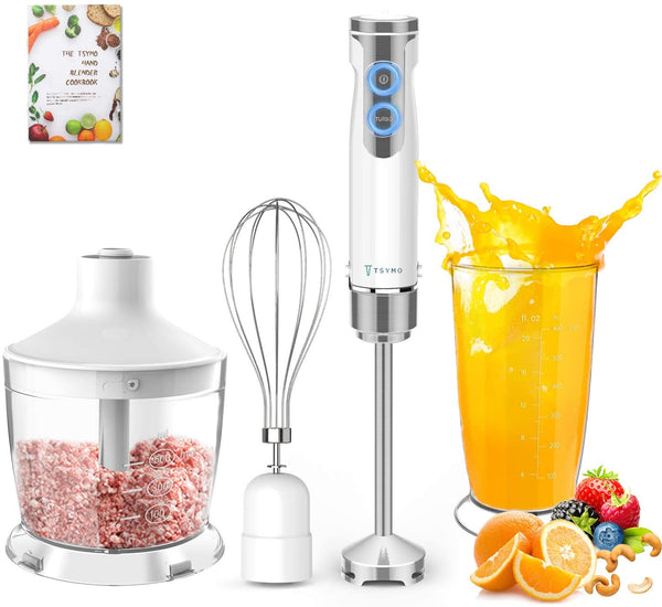 4 in 1 Hand Blender with 6 Speed + Turbo Via Amazon