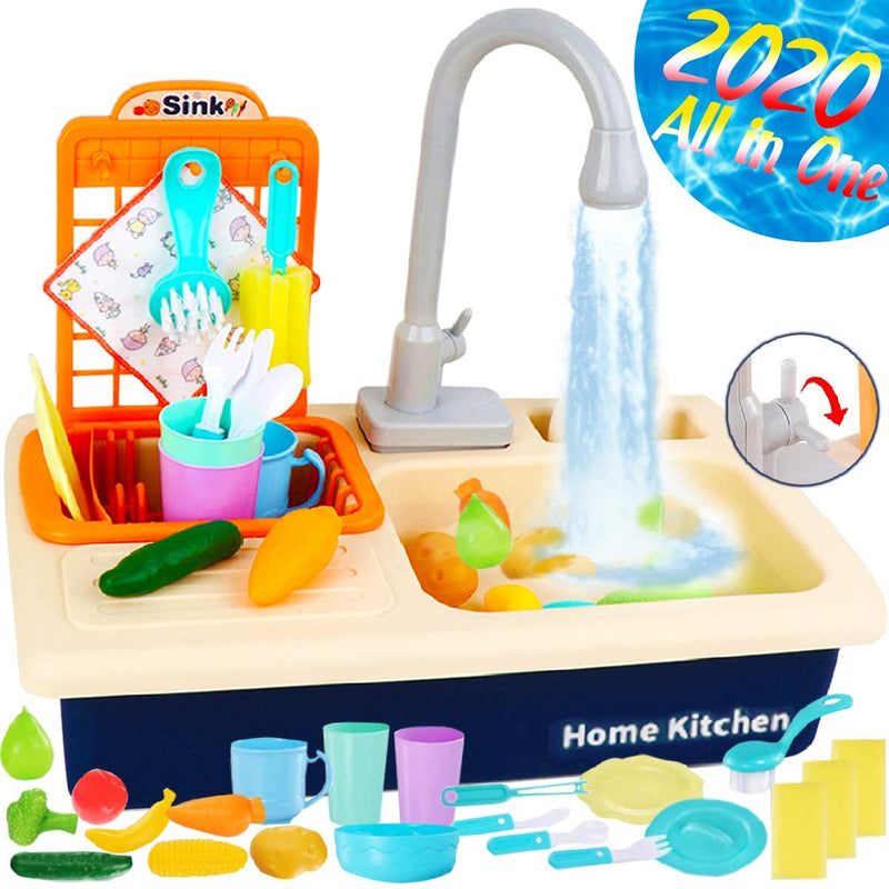 Pretend Play Kitchen Sink Via Amazon