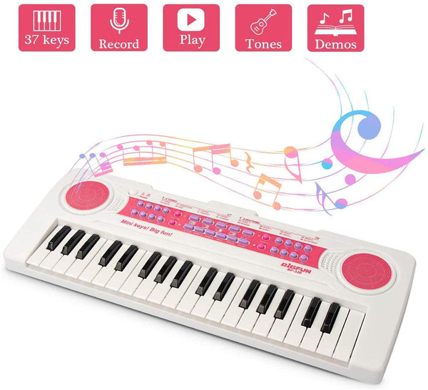 37 Keys Electronic Kids Piano Via Amazon