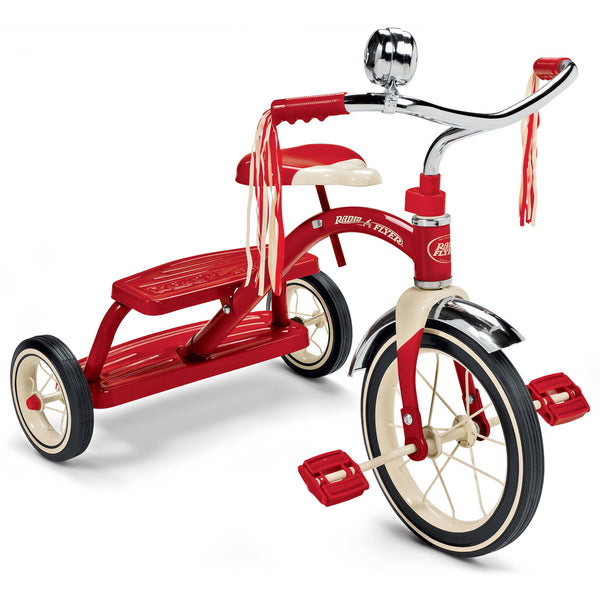 Radio Flyer, Classic Red Dual Deck Tricycle Via Walmart