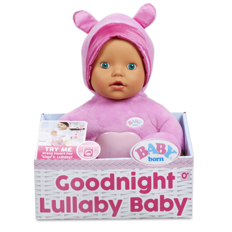 Baby Born Goodnight Lullaby Green Eyes Realistic Baby Doll Via Amazon