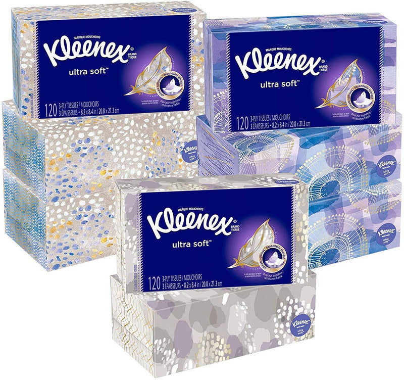 24 boxes 120 Kleenex tissues Via Amazon