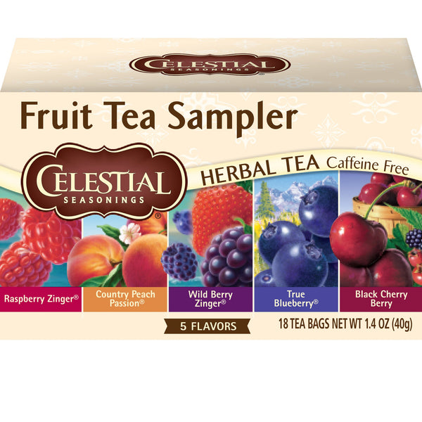 Celestial Seasonings Fruit Tea Sampler, 18 ct Via Amazon