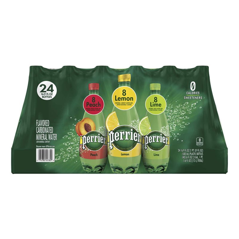 24 Bottles Of Perrier Assorted Flavors Mineral Water Via Amazon