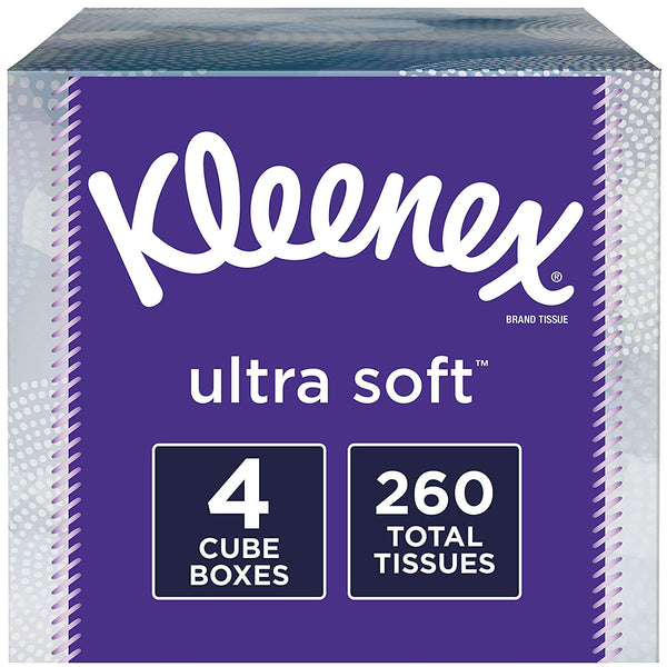 4-Pack Kleenex Ultra Soft Facial Tissues 65 Tissues Per Box (260 Tissues) Via Amazon ONLY $5.67 Shipped!