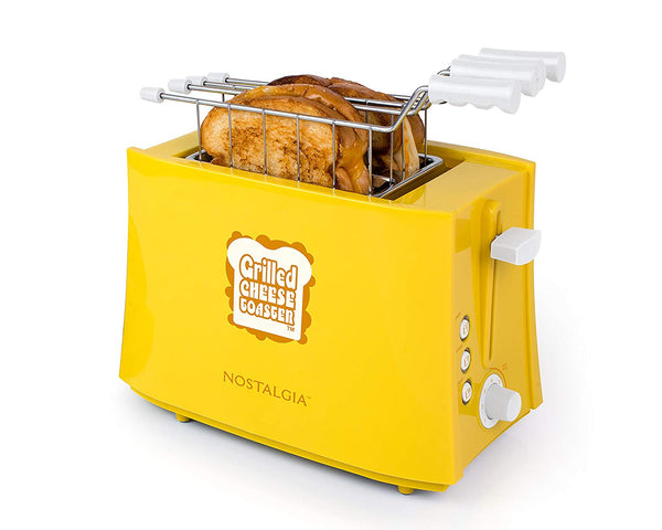 Grilled Cheese Toaster with Easy-Clean Toaster Baskets and Adjustable Toasting Dial Via Amazon