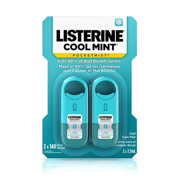 2-Count Listerine Pocketmist Cool Mint Via Amazon