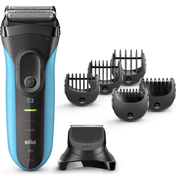 Braun Series 3-in-1 Electric Razor for Men, Rechargeable Via Amazon