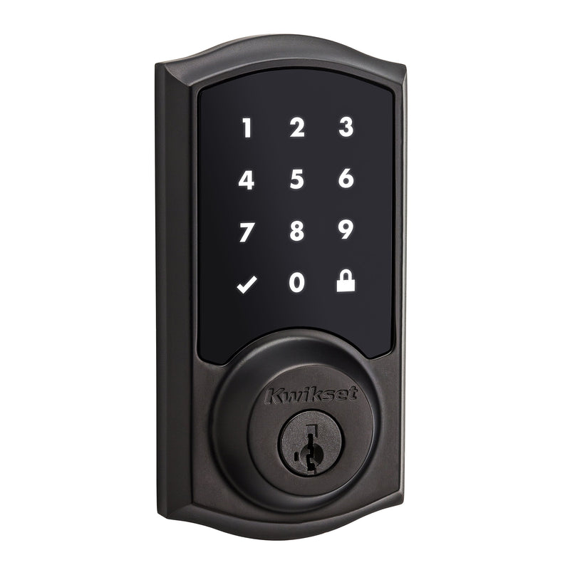 Touchscreen Smart Lock works with Echo Plus & Alexa, featuring SmartKey Via Amazon