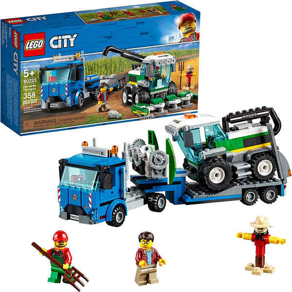 LEGO City Great Vehicles Harvester Transport 60223 Building Kit Via Amazon