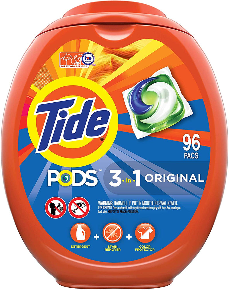 Tide PODS Laundry Detergent Liquid Pacs, Via Amazon
