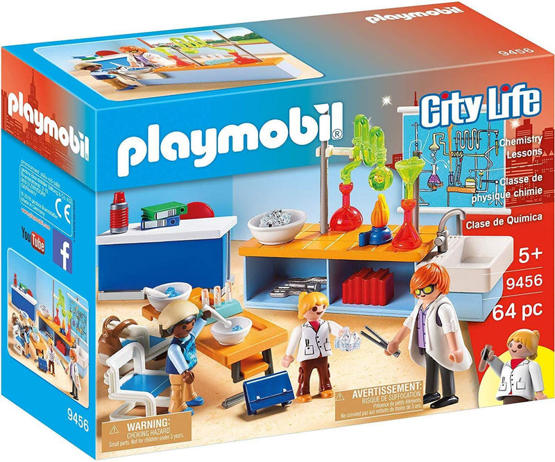 PLAYMOBIL Chemistry Class Via Amazon