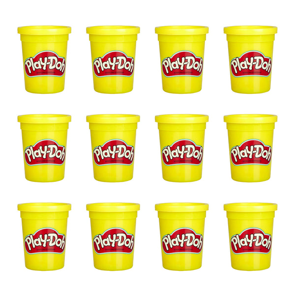 Play-Doh Bulk 12-Pack of Yellow Non-Toxic Modeling Compound Via Amazon