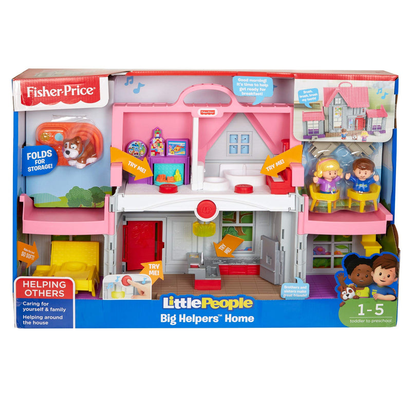 Fisher-Price Little People Big Helpers Home Via Amazon