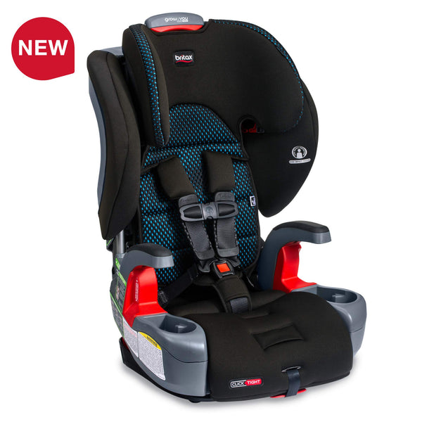 Britax Grow with You ClickTight Harness-2-Booster Car Seat - 2 Layer Impact Protection Via Amazon