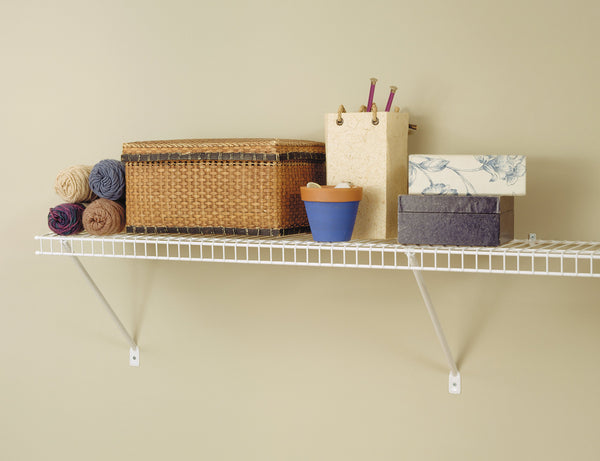 ClosetMaid Wire Shelf Kit, 3-Feet, White Via Amazon