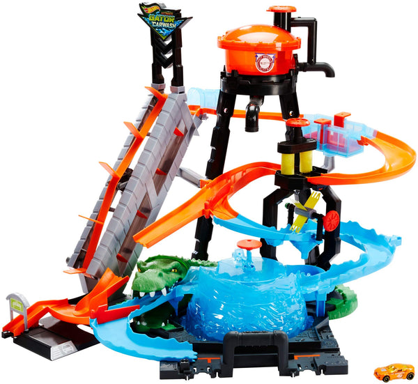 Hot Wheels Ultimate Gator Car Wash Playset Via Amazon