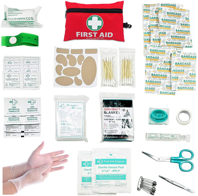 Mini First Aid Kit, 110 Pieces Via Amazon