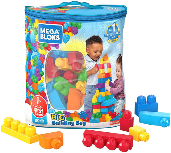 Mega Bloks First Builders Big Building Blocks, (80 Pieces) Pink Or Blue Via Amazon